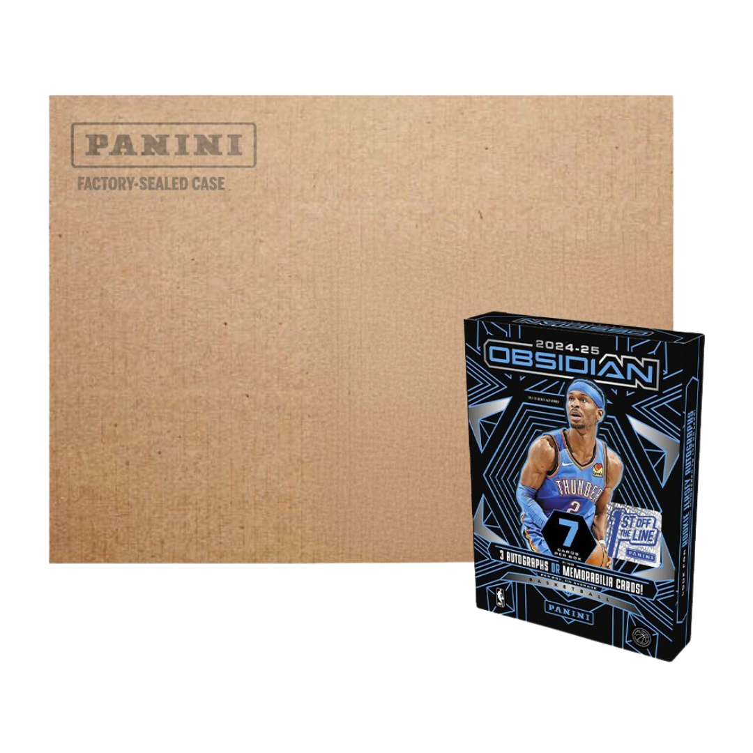 2024-25 Panini Obsidian Basketball First Off The Line FOTL Hobby 12-Box Case