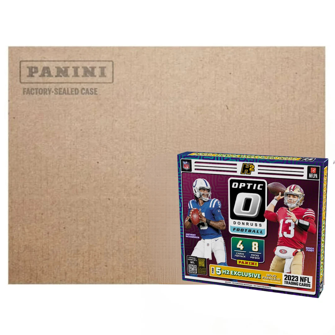 2023 Panini Donruss Optic H2 Hobby Football Factory Sealed 20 Box Case