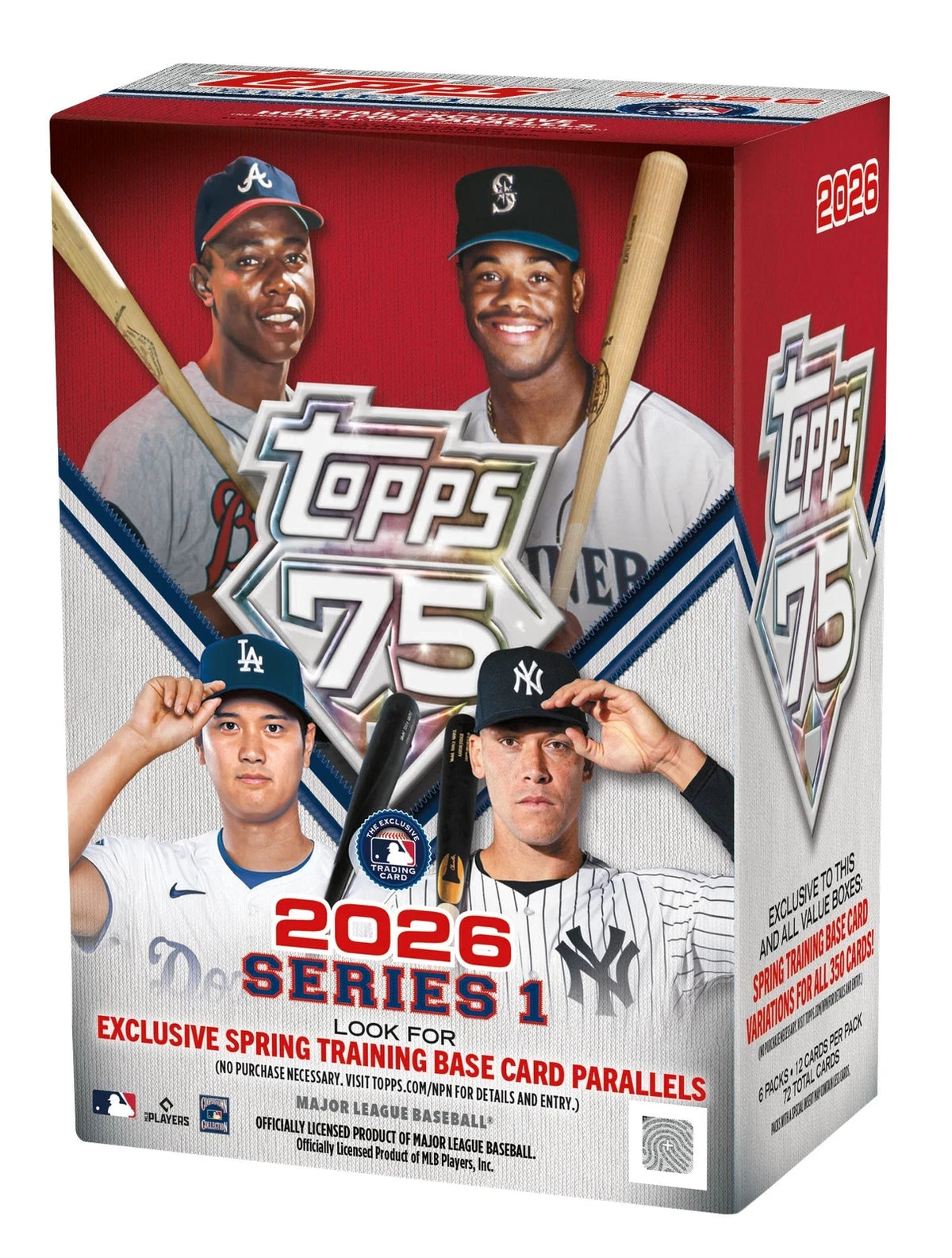 2026 TOPPS SERIES 1 BASEBALL VALUE BLASTER BOX SEALED