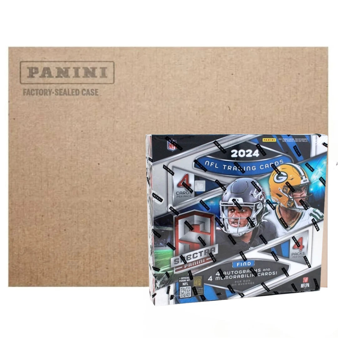 2024 PANINI SPECTRA FOOTBALL HOBBY 8 BOX CASE NFL