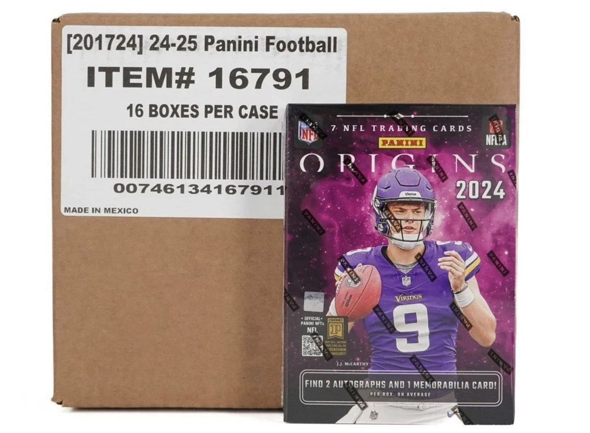 2024 Panini Origins Football Hobby Box Sealed 18 Box Case