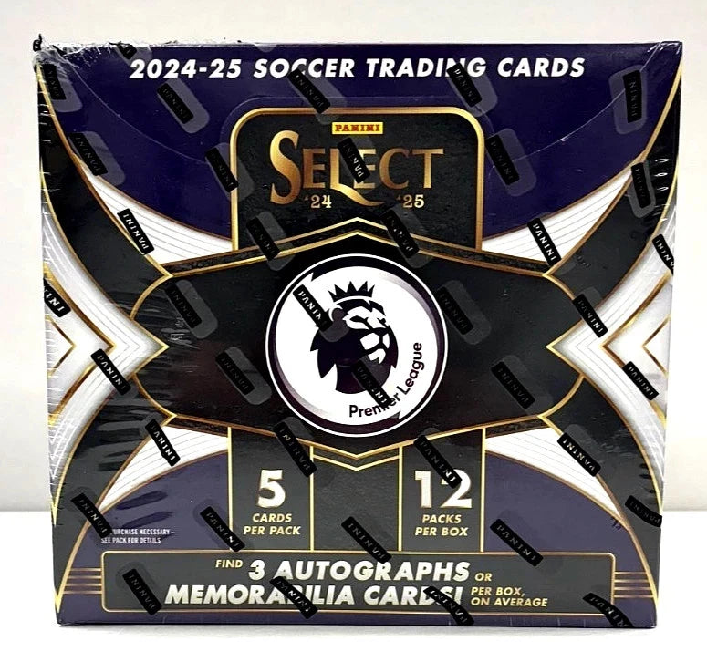 2024-25 Panini Select Premier League EPL Soccer Sealed Hobby Box