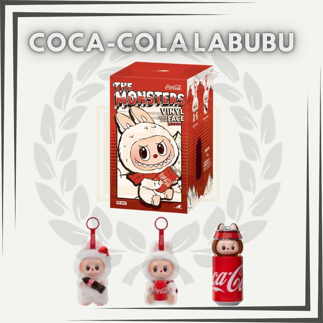 Pop Mart Labubu: Coca-Cola Monsters Vinyl Plush Toy Keychain