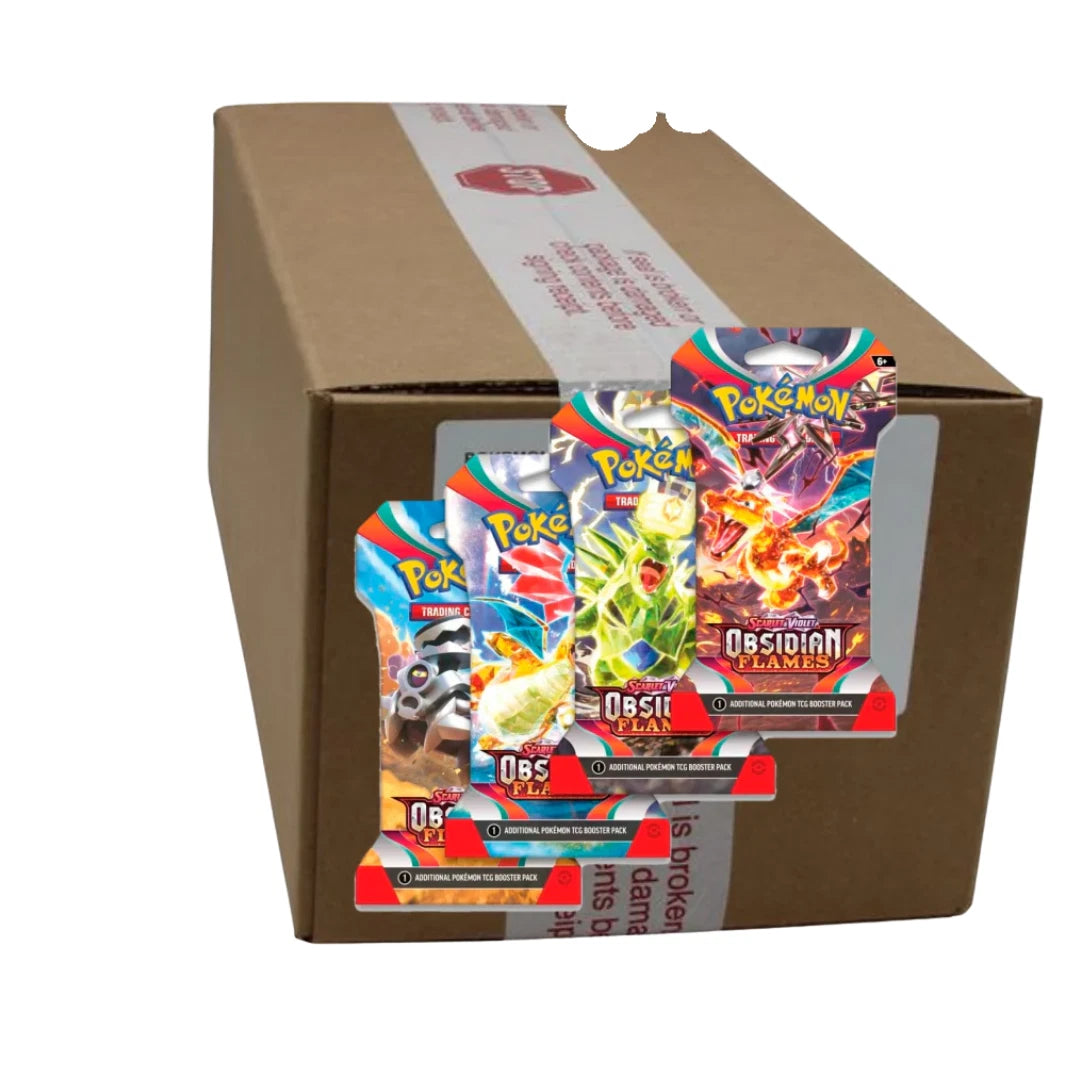 Pokemon SV03 Obsidian Flames Factory Sealed Sleeved booster 144 Pack Case